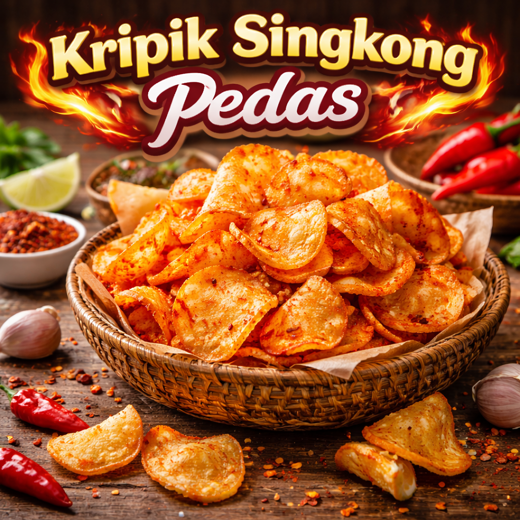 Kripik Singkong Pedas